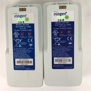 Inogen One G4 Batteries two (2)  BA-400